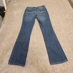 Western Rodeo Country Bootcut Stretch Denim Wrangler Boot Cut Jeans sz 9x34